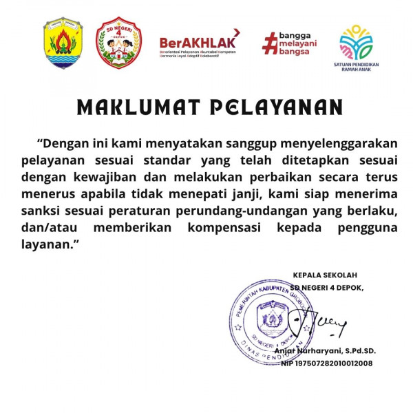 Maklumat Pelayanan
